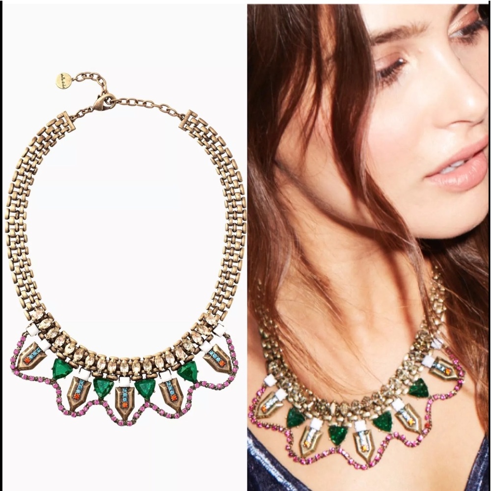 RARE FIND! STELLA & DOT DESIGNER PRISMA STATEMENT NECKLACE